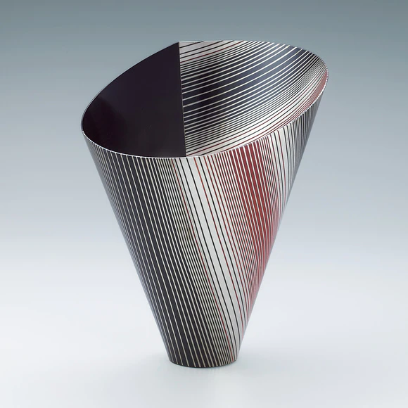 被硝子切子鉢「糸遊」(安田 公子)｜ギャラリージャパン