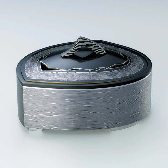 重ね金象嵌水指「清流」(浅井 盛征)｜ギャラリージャパン