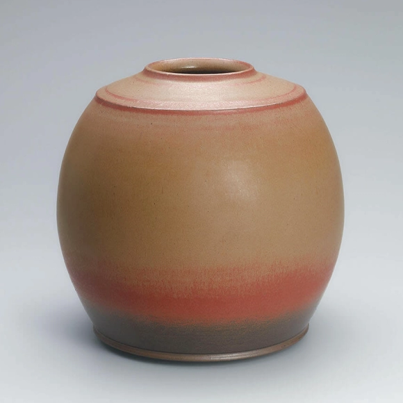上野ヤケ釉壺