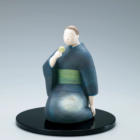 張抜和紙貼「名月」