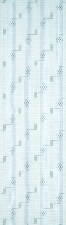 photo Ro Gauze with Hanaori Weave Pattern and Ryukyu Kasuri “Teehijisekijuji”