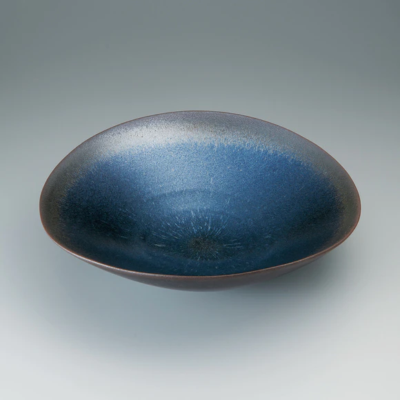 黄瀬戸花器(林 恭助)｜ギャラリージャパン