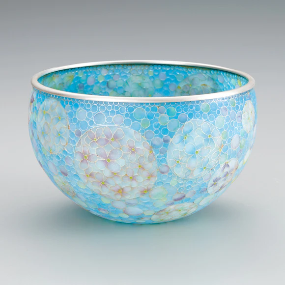 省胎七宝器「水草の譜」(山中 佐智子)｜ギャラリージャパン