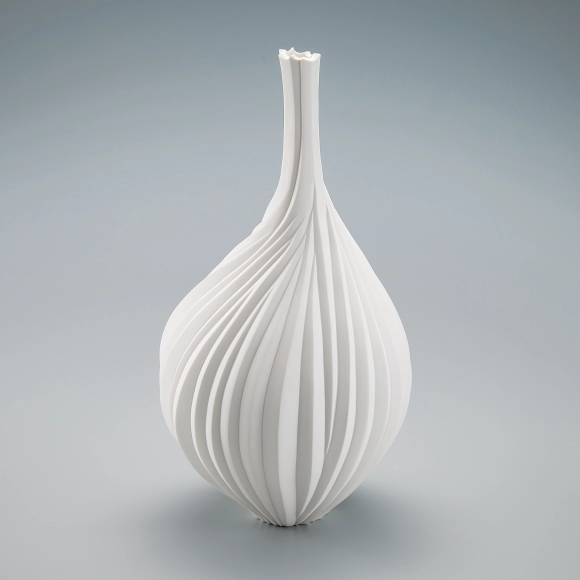 白磁水指(高橋 奈己)｜ギャラリージャパン