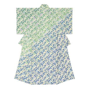 型絵染着物「山路行く」