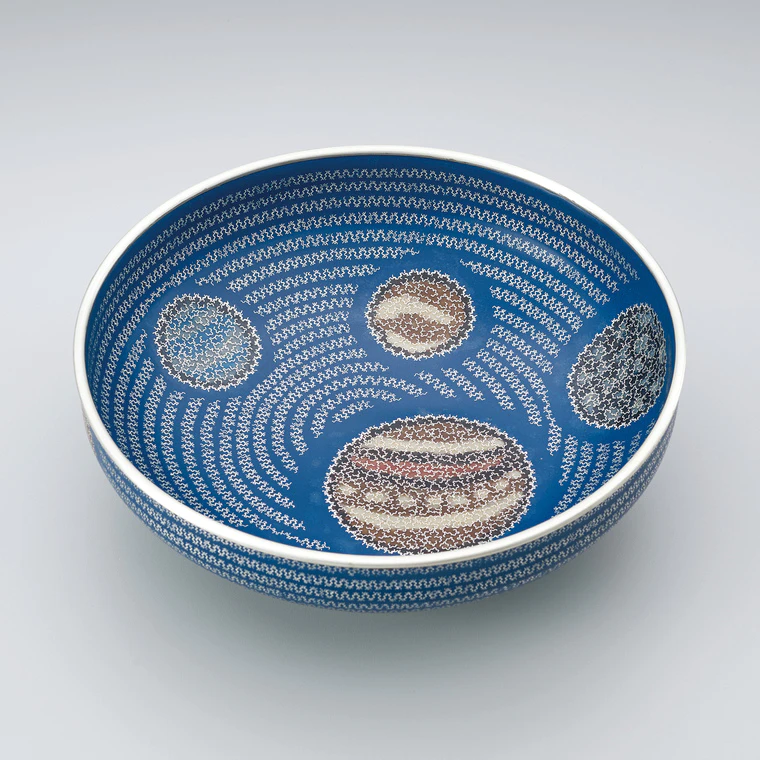 photo Cloisonne bowl. “Galaxy”