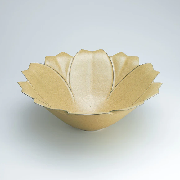 朽葉釉鉢「黄桜」