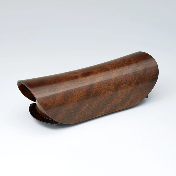 Box of birch wood finished in wiped urushi.