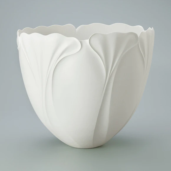 白磁鉢(五嶋 竜也)｜ギャラリージャパン