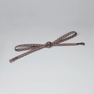 Braided cord in double karakumi braiding. “Lenten rose”