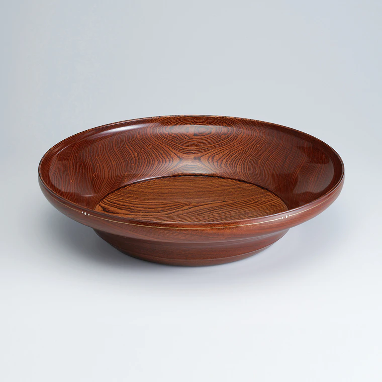 photo Bowl of zelkova wood