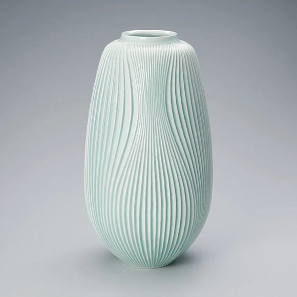 明治期 京都陶器會社作 白磁 細工彫り『花文』透かし彫 鉢 深鉢 飾り鉢 獣足 明治期 京都陶器會社作 白磁 細工彫り『花文』透かし彫 鉢 深鉢