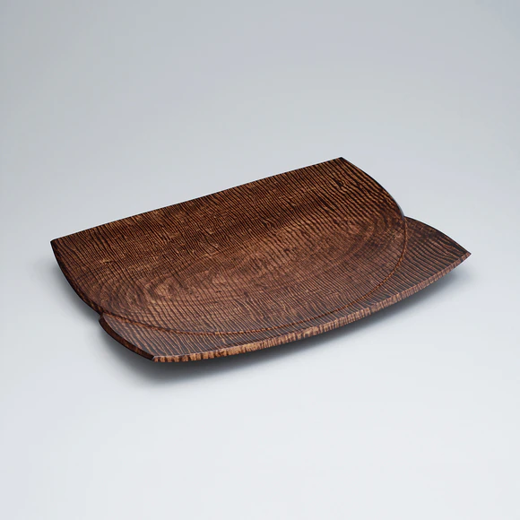 栃拭漆盛器「晨月」(渡邉 岳司)｜ギャラリージャパン