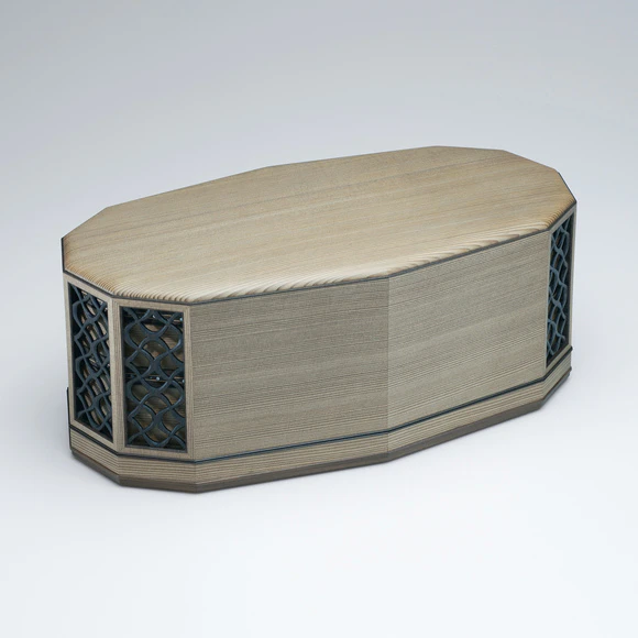 Box made of jindai cedar wood
