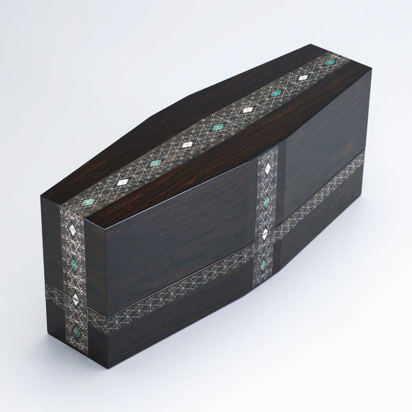 黒柿蘇芳染嵌荘盒子(三浦 信一)｜ギャラリージャパン