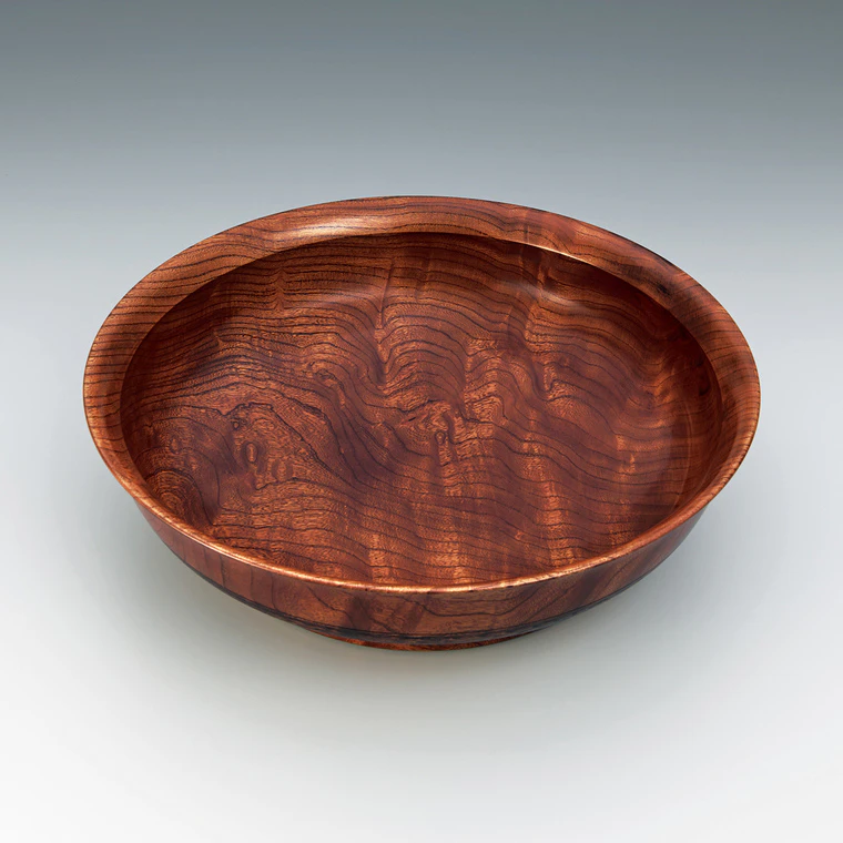 photo Dish of zelkova wood.