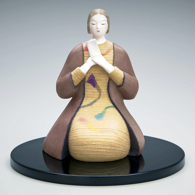 写真：張抜和紙貼「言の葉」