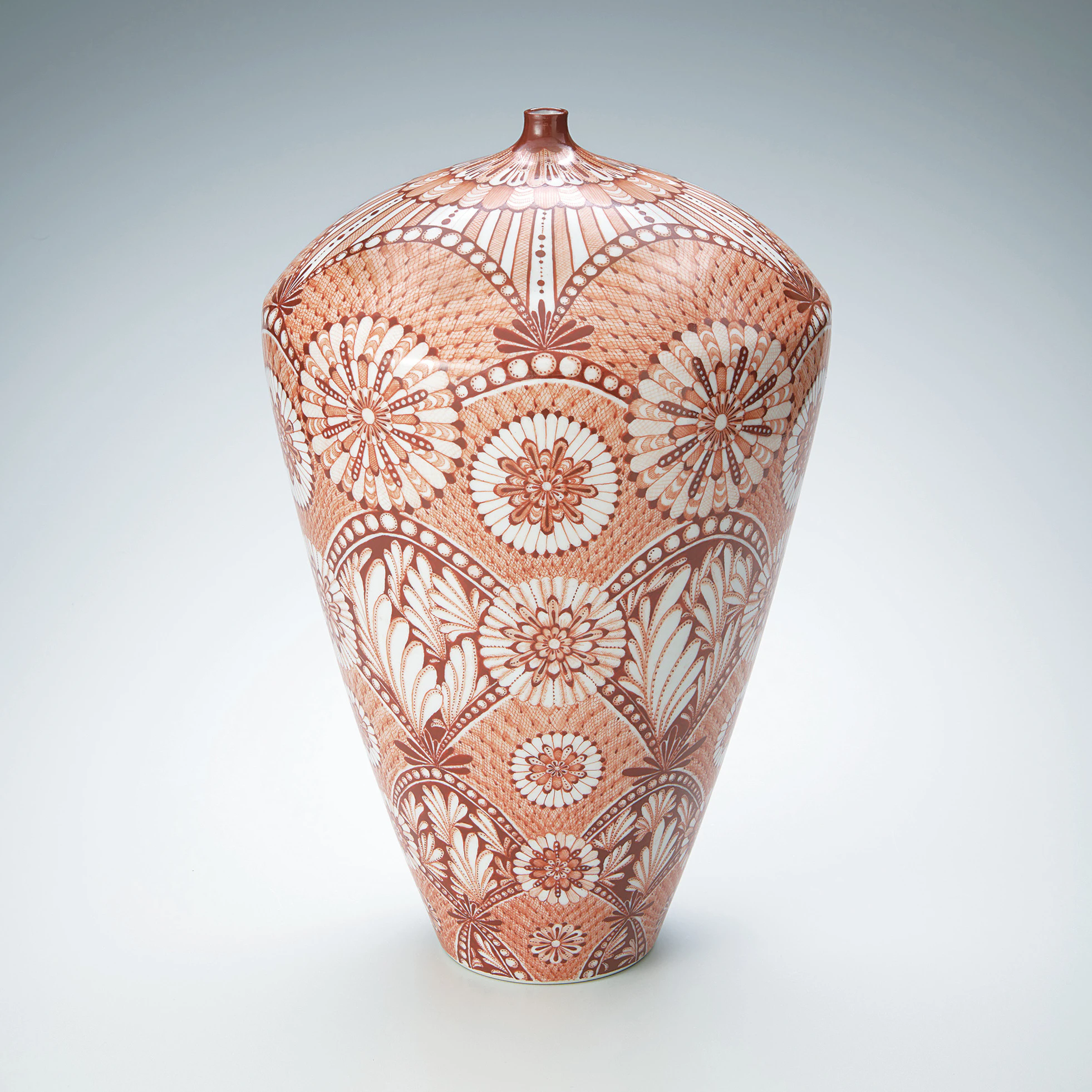 【希少品】時代物　赤珊瑚釉鈞窯大花瓶　古美術y206 希少品】時代物 赤珊瑚釉鈞窯大花瓶 古美術y206 花瓶・フラワースタンド