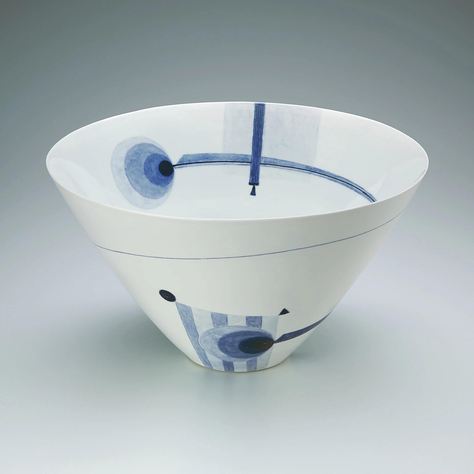 【柴田良三】白磁 染付 深鉢 丼 柴田良三】白磁 染付 深鉢 丼 柴田良三】白磁 染付 丼 柴田良三