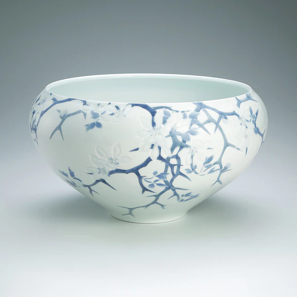 あっきーな様　豊場惺也　作　染付　向付　鯰　5客セット あっきーな様 豊場惺也 作 染付 向付 鯰 5客セット あっきー