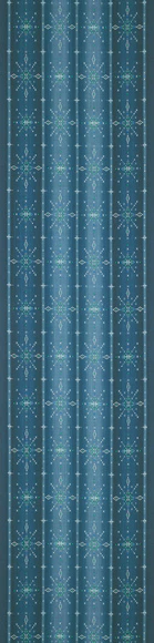 Hanaori obi sash. “Snowflakes”