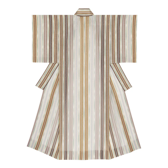 生絹緯絣織着物「Soirée」(吉岡 政江)｜ギャラリージャパン