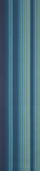 Cotton obi sash with Kokura weave stripes. “Space”