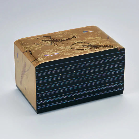 螺鈿蒔絵箱「浮游」(寺西 松太)｜ギャラリージャパン