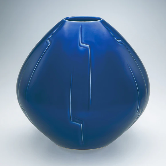 瑠璃釉壷(森 和之)｜ギャラリージャパン