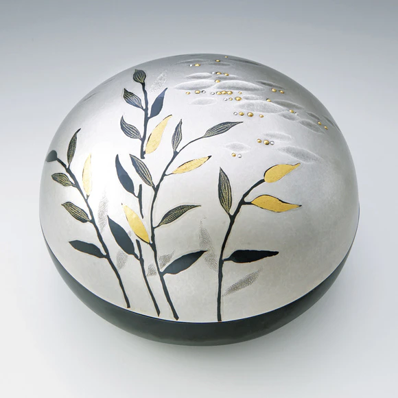 四分一象嵌花器「花あかり」(細谷 みちる)｜ギャラリージャパン