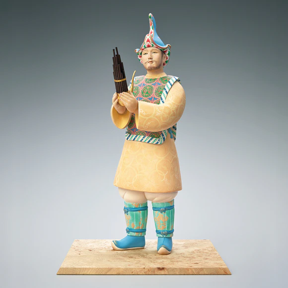 陶彫刳貫彩色「天庭」(中村 弘峰)｜ギャラリージャパン