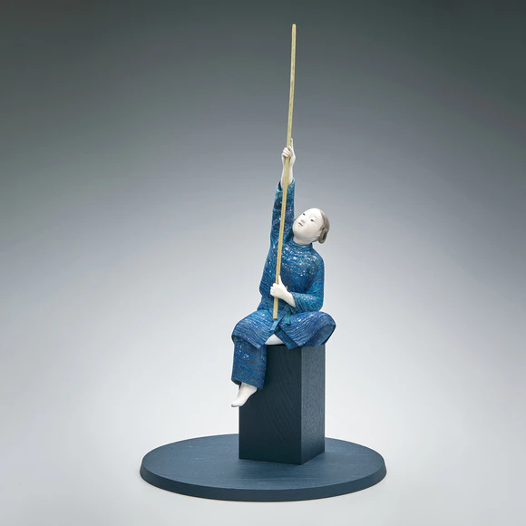 陶彫彩色「蒼森」(中村 弘峰)｜ギャラリージャパン