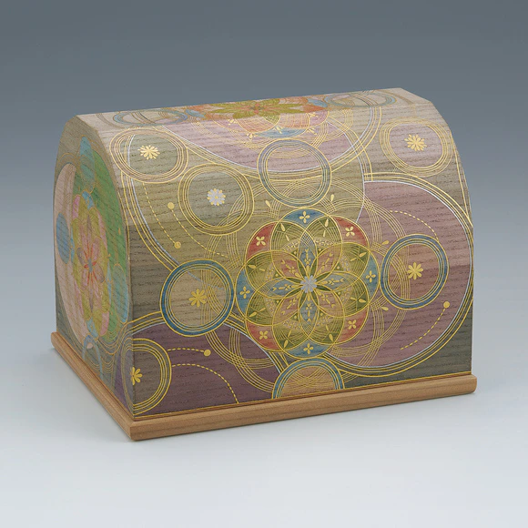 截金飾筥「綾彩香花」(藤野 聖子)｜ギャラリージャパン
