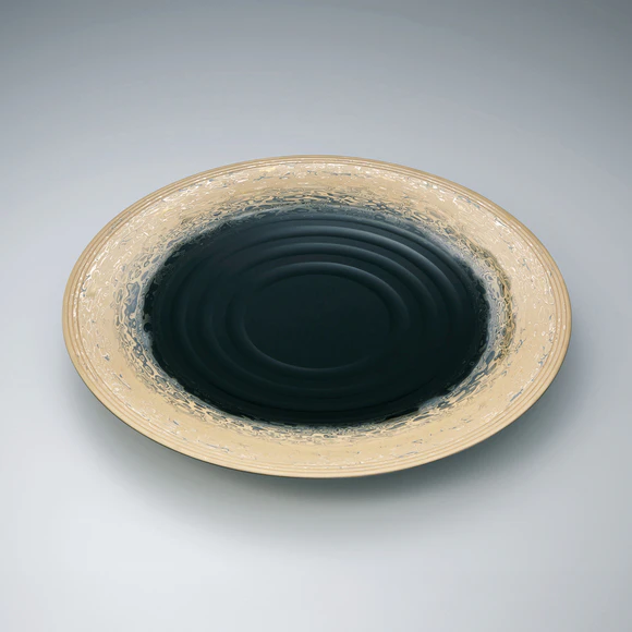 蒟醬彫漆盛器「水音」(藤田 正堂)｜ギャラリージャパン