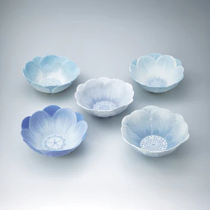 積層練込組鉢「花あわい」