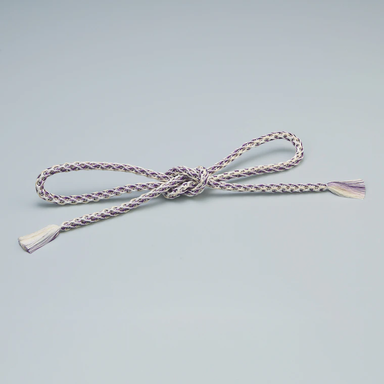 photo Obijime in Braiding “Hairpin with Bead”