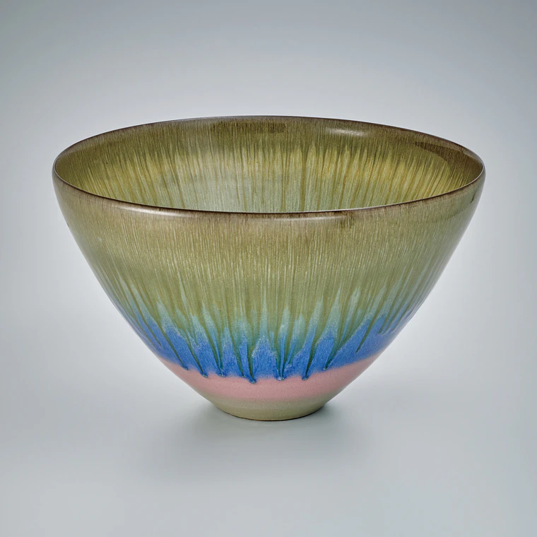 photo Bowl with Ash Glaze “Hazy”