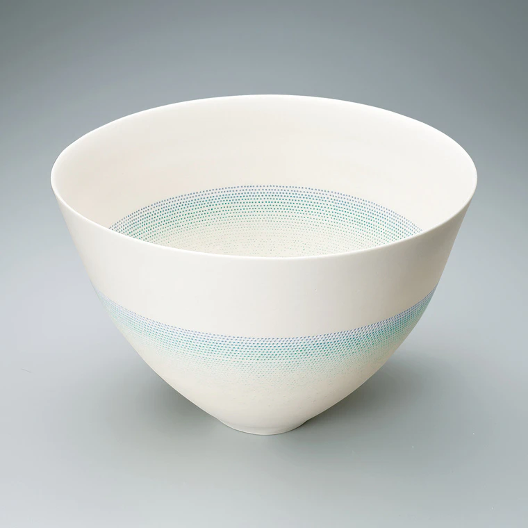 photo Flower Vessel with Translucent Design “Time of Dawn”