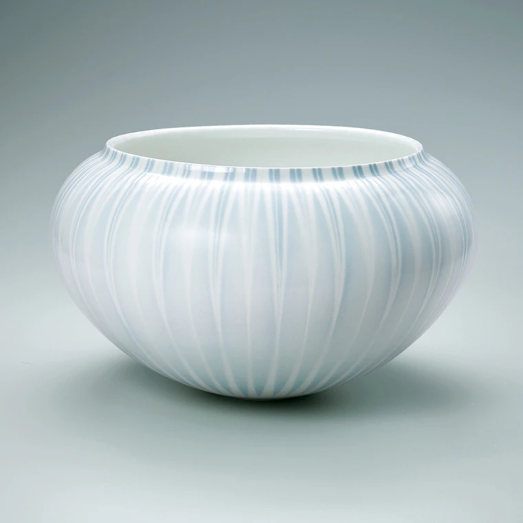 photo Wide Mouth Jar with Luster Glaze “Time”