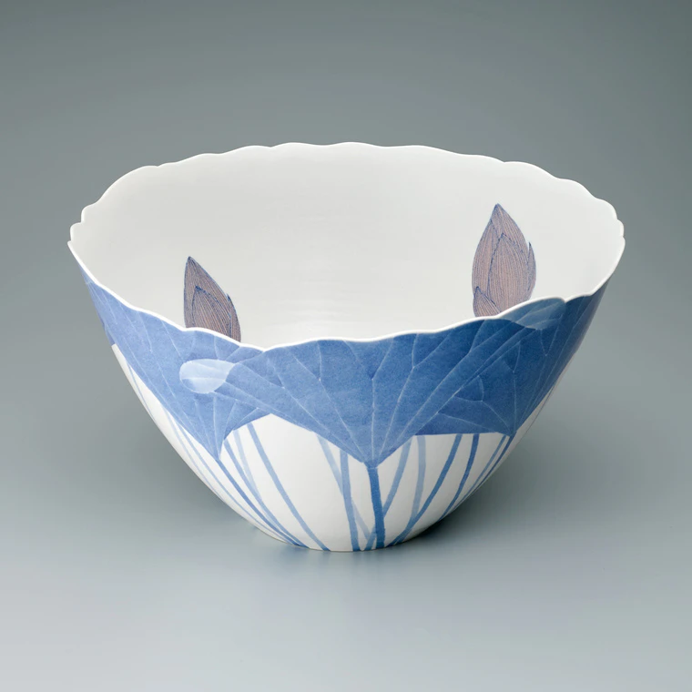 photo Bowl with Lotus Design “Shade”