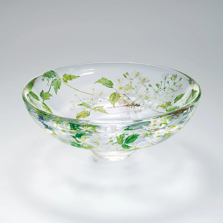 photo Glass Bowl “Cool Early Autumn”