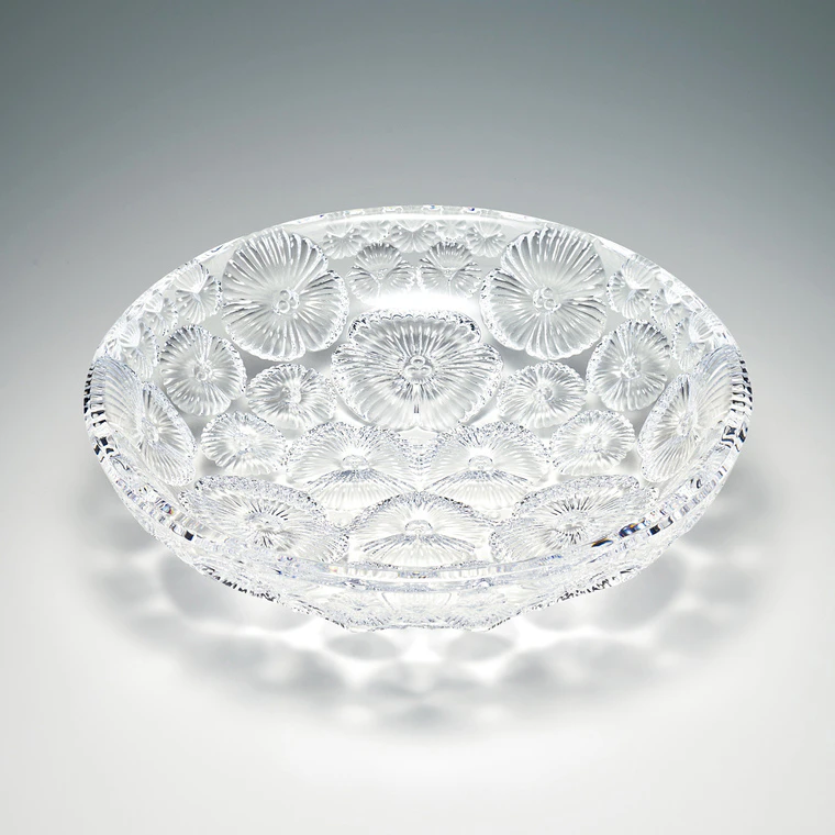 photo Large Dish with Flower Design