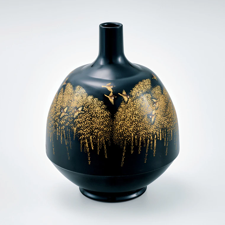 photo Bottle with Design in Chinkin “Cool Wind”