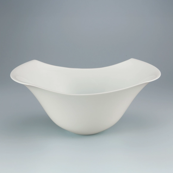 White Porcelain Flower Vessel