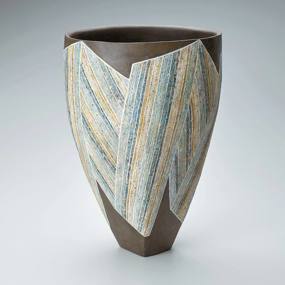 Bowl with Colored Slip Inlay
