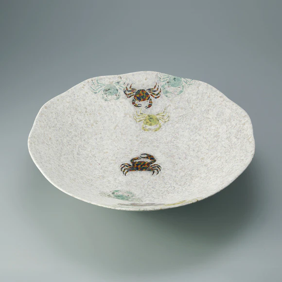 Bowl with Overglaze Enamel, Gold and Silver Decoration