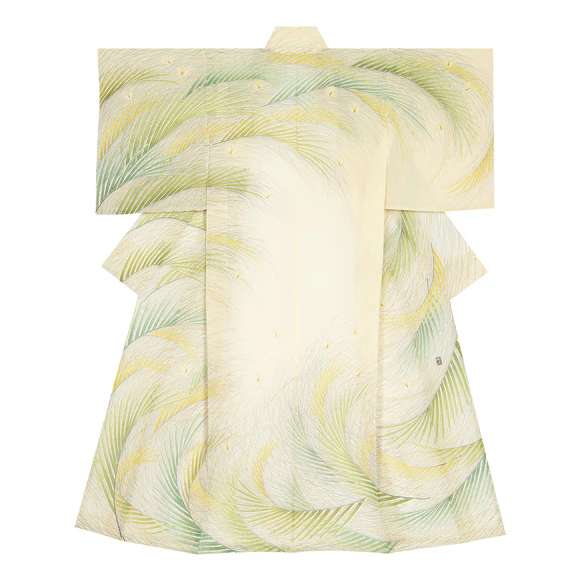 Formal Kimono with Design in Yūzen Dyeing “Southern Wind in Early Summer”