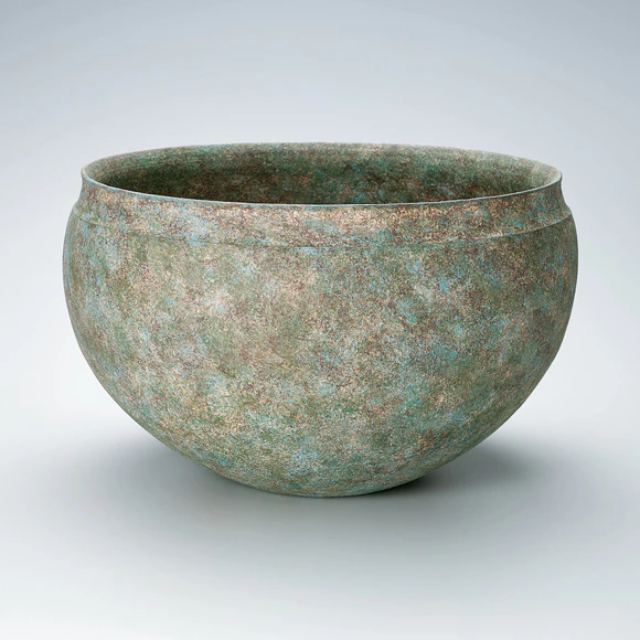 Bowl with Colored Slip Decoration