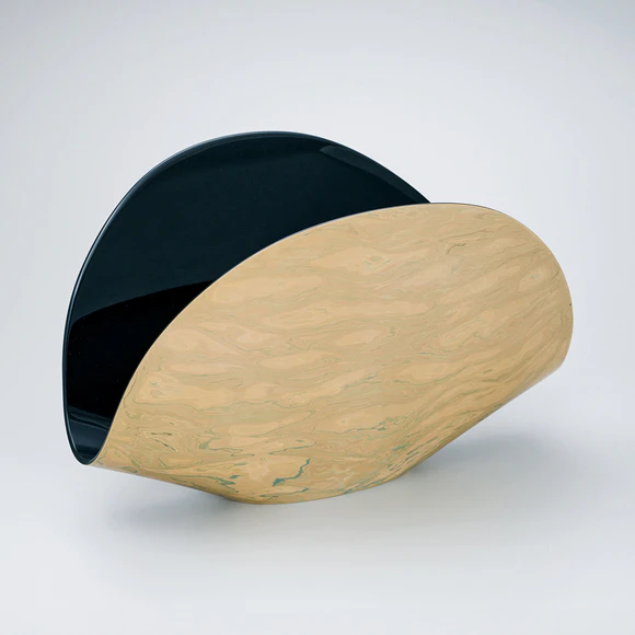 Vessel with Design in Kinma “Evening Shower”