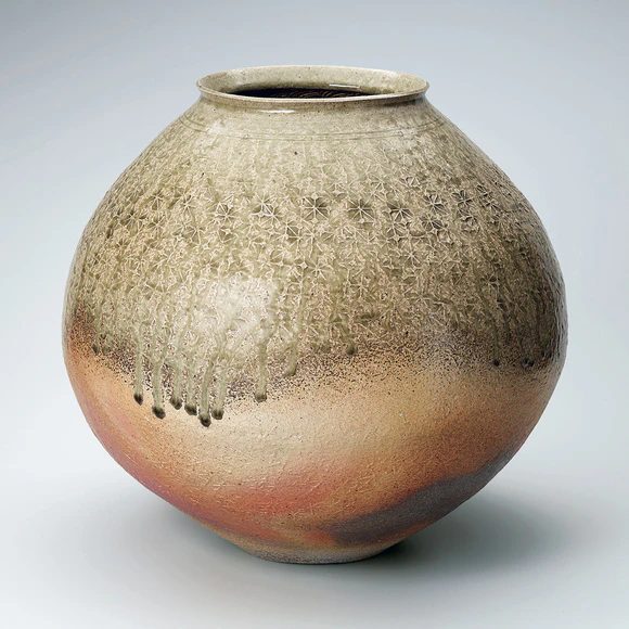 Jar Made by Beating and with Ash Glaze